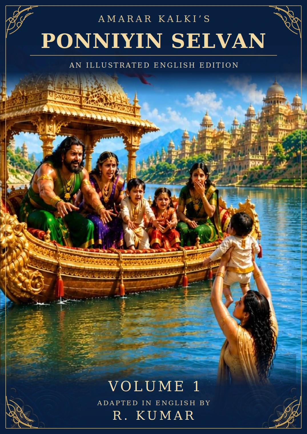Ponniyin Selvan Volume 1 cover